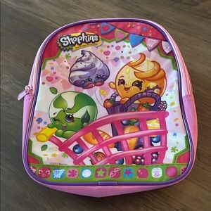 Shopkins Pink Kids mini Backpack 10 inches